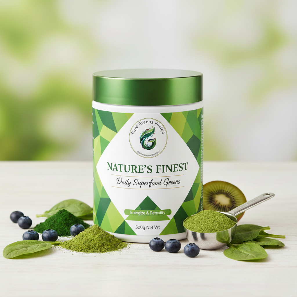 pure greens fusion superfood powder (2 jar x 500 g/17.6 fl oz) pure greens fusion superfood powder (2 jar x 500 g/17.6 fl oz)